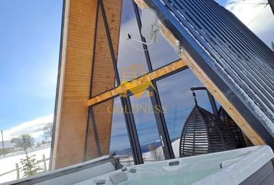 Afacere la cheie! Minicomplex 2 cabane A-frame, teren 1250mp, Vladeasa - 1