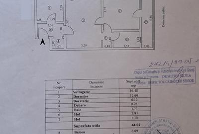 Apartament cu 2 camere semidecomandat în Țiglina 2
