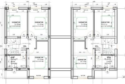 Sanandrei Duplex cu Perete Dublu, Proiect Modern - 12