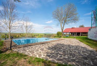 Vilă pe malul lacului, 3.000 mp, 4 corpuri, Piscină, teren Tenis - 19