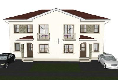 Jumatate de duplex la cheie,4 camere,constructie 2024 Mosnita Noua - 1