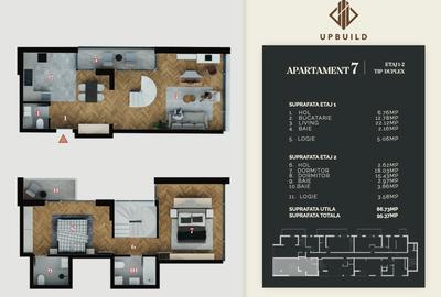 Apartament 3 camere tip duplex | Piața Muncii | Zonă centrală | 0% Comision - 2