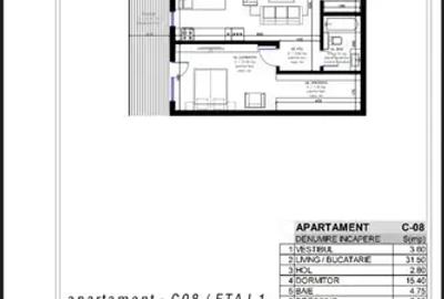 Apartament 2 camere terasă generoasă – Pipera, Erou Iancu Nicolae - 7