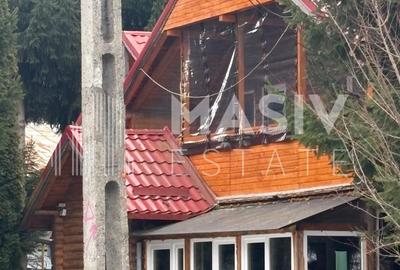 🏡 Casă din lemn masiv cu 7 camere, saună și teren generos – Azuga - 1