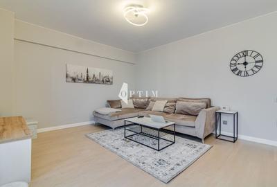 Apartament cu 3 camere semidecomandat, mobilat în Băneasa