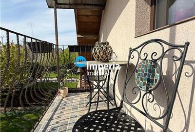 Casa superba 4 cam, mobilata, teren 509 mp, terasa, Lunca Cetatuii Iasi - 14