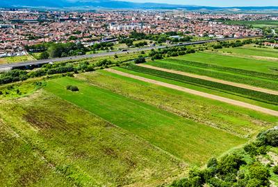 Teren Intravilan, 3343 mp, deschidere la 2strazi, plan drept |SkyView - 6