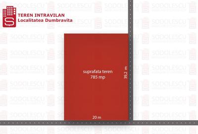 Teren Construcții intravilan de 785 mp, în Dumbrăvița