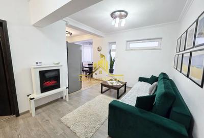 Apartament cu 3 camere semidecomandat, mobilat în Bună Ziua