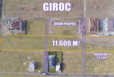Teren arabil intravilan pentru PUZ 11.600mp | Giroc - 7