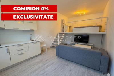 Garsonieră semidecomandată, mobilată în Central