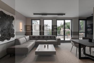 Apartament cu 2 camere semidecomandat, mobilat în Ultracentral