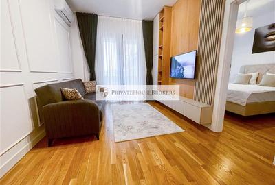 Apartament cu 2 camere semidecomandat, mobilat în Pipera