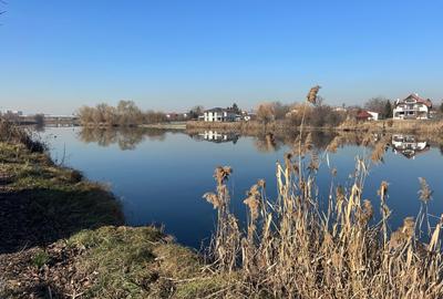 Teren de vanzare pe malul lacului in Stefanestii de Jos - 8