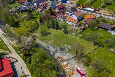 COMISION 0%| TEREN INTRAVILAN 1805 MP | PANORAMĂ MUNTE |MOIECIU DE JOS - 13