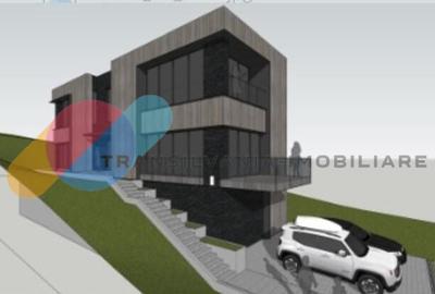 Vand teren 1.490 mp cu autorizatie de construire, Faget, Cluj, pentru casa indiv - 1