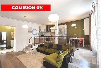Apartament cu 3 camere semidecomandat, mobilat în Central