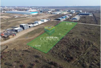 Teren de vanzare cu autorizatie pentru 2 hale - Otopeni - 10.000 mp - 2