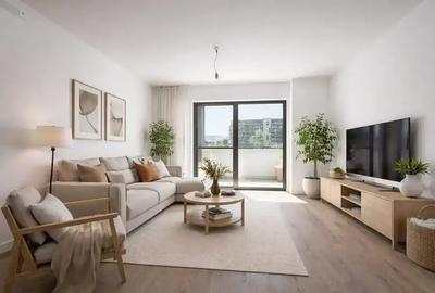 Apartament 2 camere, terasa 14,10mp, langa lac, metrou, bloc nou