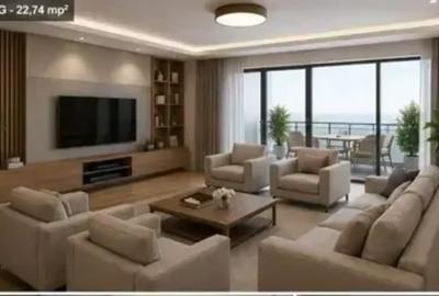 Apartament 3 camere 85,49mp, balcon  | Bloc nou | zona 13 Septembrie I - 1