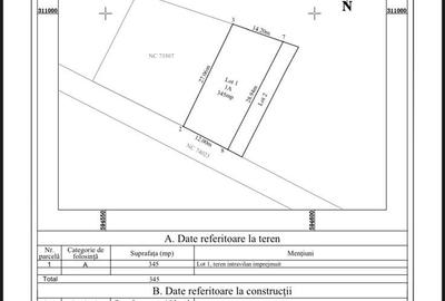 Teren intravilan 345 mp Vidra, deschidere 12 m, ideal pentru constructia unei vi - 10
