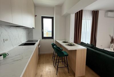 Apartament 2  Camere, 2 bai, mobilat by Delta Studio si 2 terase  13mp+23 mp - 7