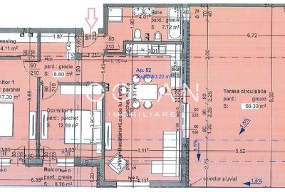 NOU Penthouse 3 cam.+ Terasa 57 mp - Selimbar - 15
