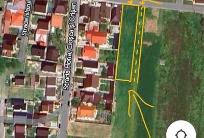Teren de 1000 mp, în Valu lui Traian