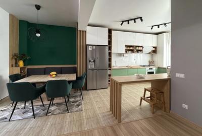 Apartament 3 camere 110mp mobilat/utilat metrou Crangasi 900m - 1