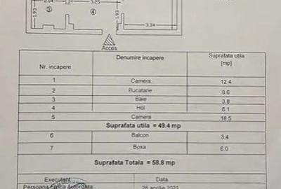 Apartament 2 camere decomandat-zona Dacia - 10