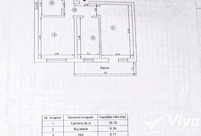 Zona ATRIUM Valea Lupului, 2 camere DECOMANDAT, 56 mp, etaj 2/4, semi-mobilat - 8