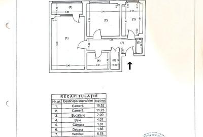 Apartament 2 camere I decomandat I bloc 1979 I 54 MP I Jean Steriadi I Buhusi - 14