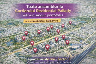 Apartament 3 camere Pallady , Pret competitiv, Metrou Nicolae Teclu - 1