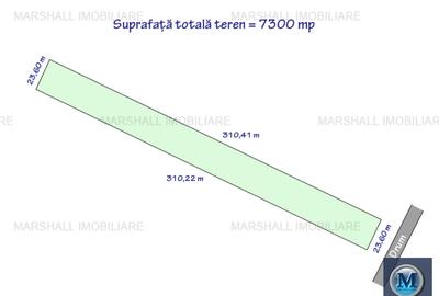 Teren extravilan de vanzare in Paulestii Noi, 7300 mp #16754 - 2