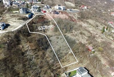 Teren 6309mp cu panoramă superbă asupra orașului – Uliului, Grigorescu - 1