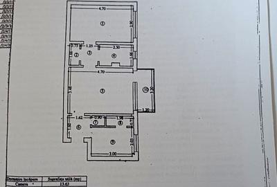 Apartament 2 camere-50mp-etaj 2-Podu Ros-Palas - 1