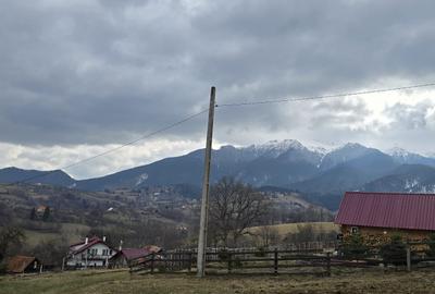 Teren intravilan construibil Brasov Bran  Poarta utilitati vedere spre munti - 10