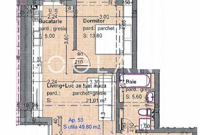 Apartament 2 camere, et. 1, partial la cheie - Selimbar - 7