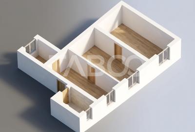 Apartament cu 2 camere nedecomandat în Orașul de Jos