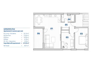 Apartament 3 camere Rediu-Popas Pacurari,finalizat,parcare,75mpcod:156666 - 8