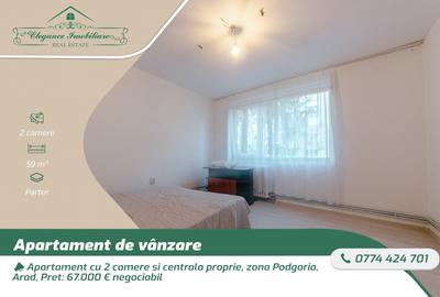 Apartament cu 2 camere si centrala proprie, zona Podgoria, Arad - 1