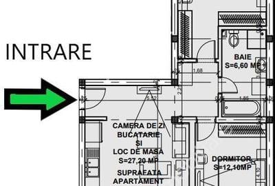 Apartament cu 3 camere etaj 1 zona Doamna Stanca din Selimbar - 5