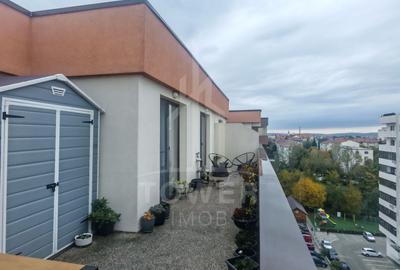 Penthouse 116 mp, terasă generoasă- vedere panoramică, compartimentare excelenta - 7