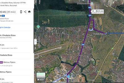 Teren Construcții intravilan de 1000 mp, în Pipera
