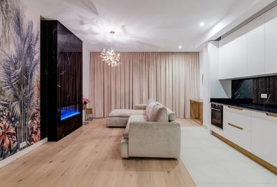 Apartament de lux Herăstrău | Șemineu & Terasă 45 mp - 2
