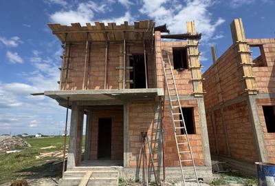 Duplex Sacalaz P+E,4Camere,3 Bai,Proiect Modern - 4