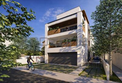 3 camere, CURTE 67 mp si 2 PARCARI proprii, 75 MP, FINISAT MODERN,  COMISION 0% - 2