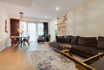 Apartament cu 3 camere semidecomandat, mobilat în Floreasca