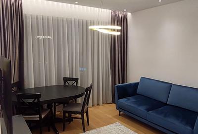 Apartament cu 3 camere semidecomandat, mobilat în Herăstrău