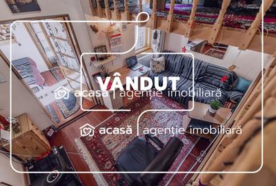 Apartament cu 2 camere nedecomandat, mobilat în Ultracentral